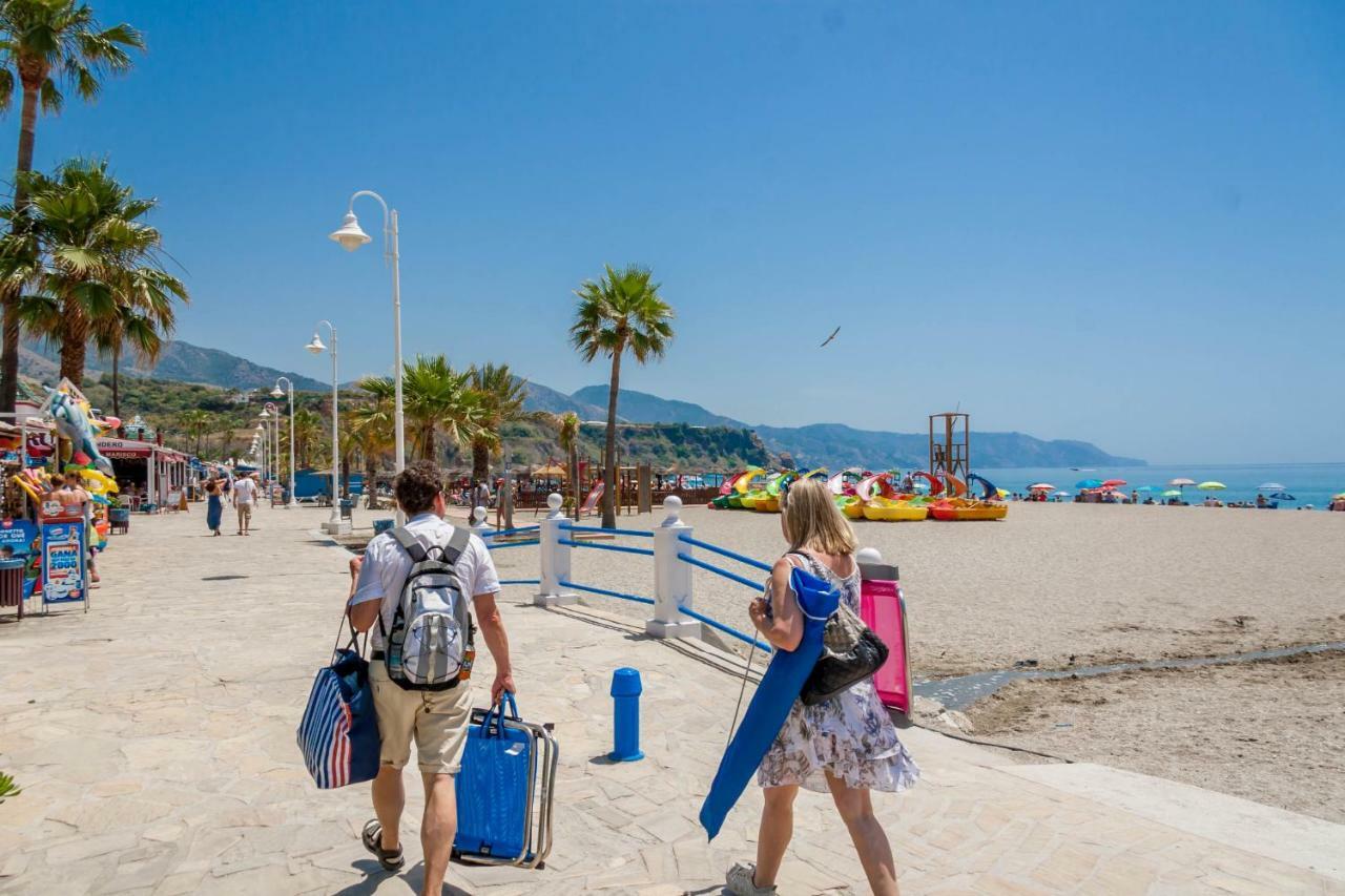 Appartement Burriana Playa Ibnsadi Nerja Extérieur photo
